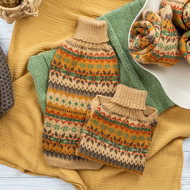 Alqo Wasi Fair Isle Finn Alpaca Dog Jumper