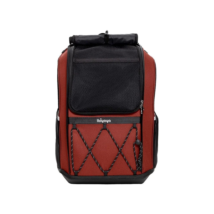 Ibiyaya Large Dog Carrier Backpack - Maroon