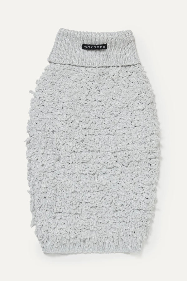 Maxbone Metallic Curly Knit Jumper