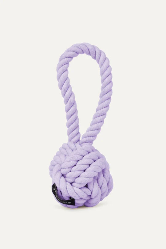 Maxbone Large Twisted Rope Dog Toy in Pink, Blue, Mint & Lavender