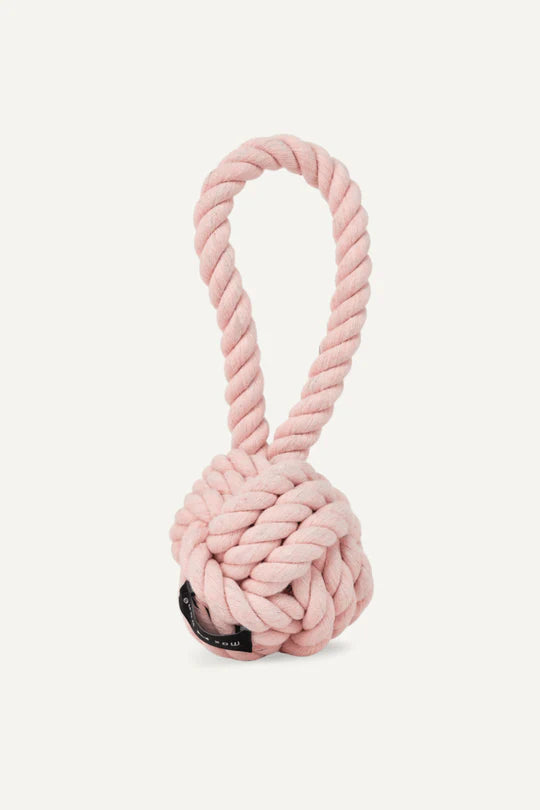 Maxbone Large Twisted Rope Dog Toy in Pink, Blue, Mint & Lavender