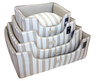 Anteprima Athenais White Stripe Pet Bed