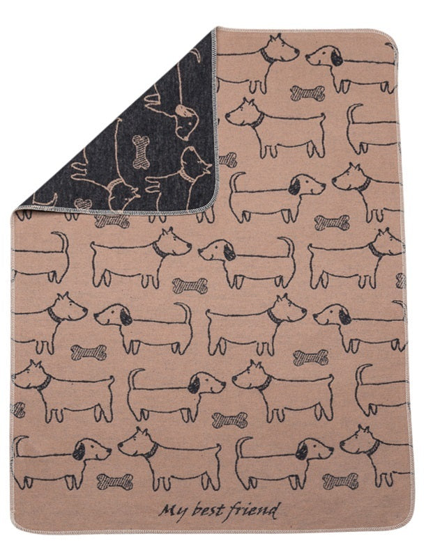 David Fussenegger - Cork Best Friends All Over Pet Blanket