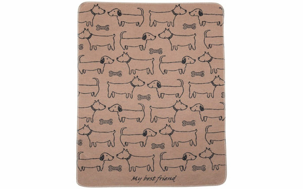David Fussenegger - Cork Best Friends All Over Pet Blanket