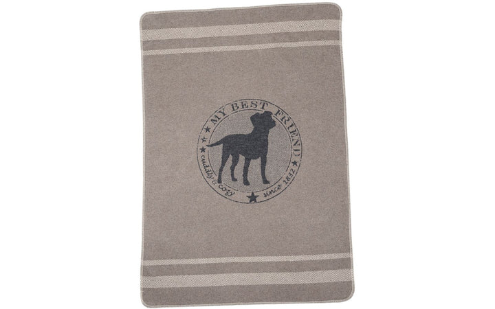 David Fussenegger - Smoke Cuddly & Cozy Natural Colours Pet Blanket