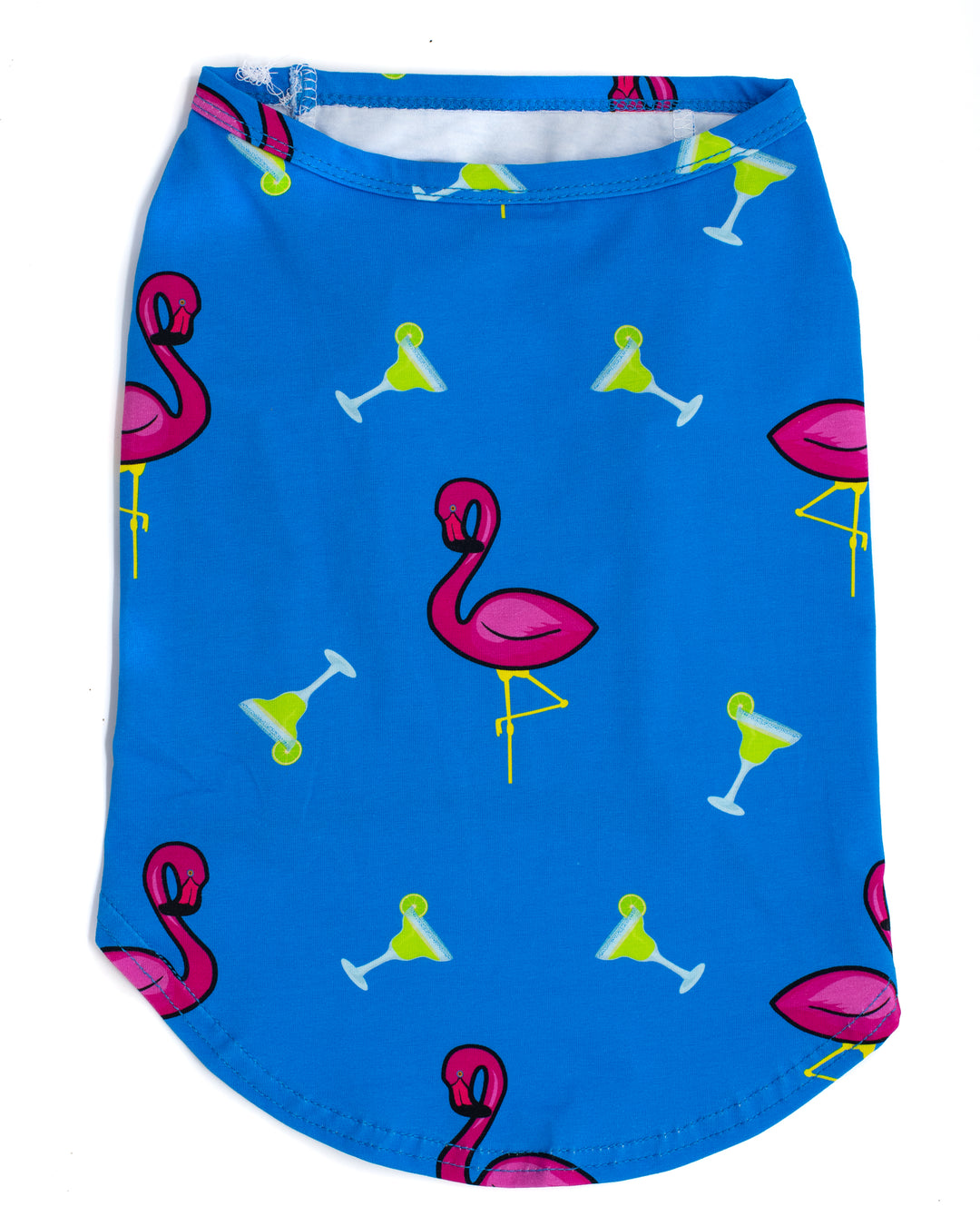 Vibrant Hound Flamingo Splash T Shirt