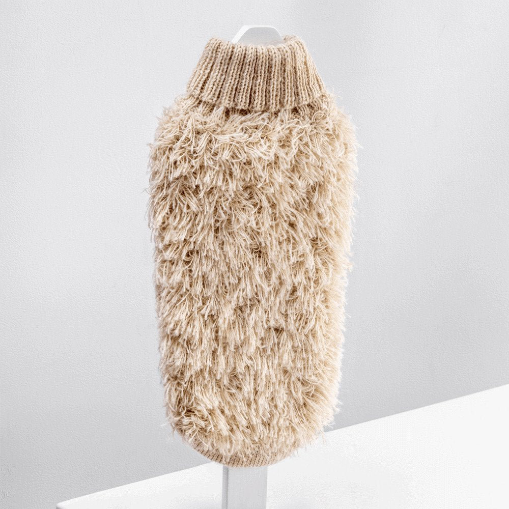 Alqo Wasi Games of Bones Alpaca Dog Jumper - Nude