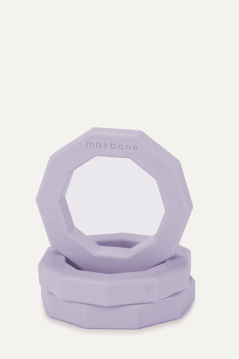 Maxbone Decagon Dog Toy Lilac/Mint