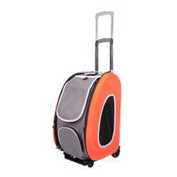 IBIYAYA EVA 5-IN-1 COMBO PET CARRIER TANGERINE