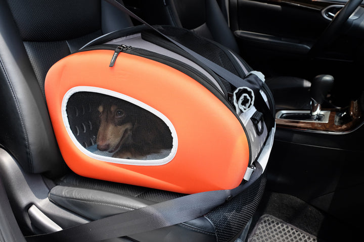 IBIYAYA EVA 5-IN-1 COMBO PET CARRIER TANGERINE