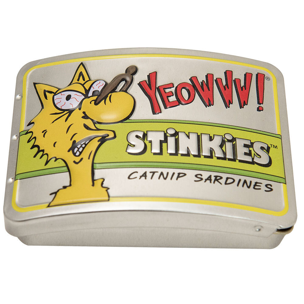 Yeowww! Pure American Tin of 3 Stinkies Cat Toy