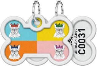 Smart Pet ID Tag Bone Shape