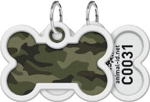 Smart Pet ID Tag Bone Shape