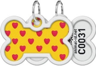 Smart Pet ID Tag Bone Shape