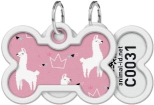 Smart Pet ID Tag Bone Shape