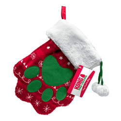 Kong Holiday Christmas Paw Stocking for Dogs and Cats