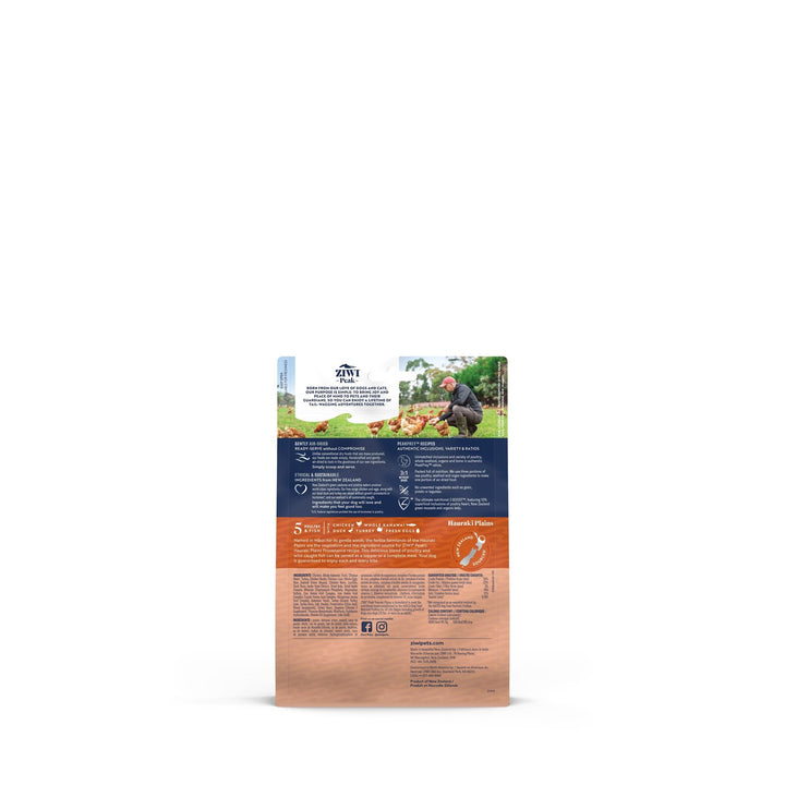 ZIWI PEAK AIR DRIED PROVENANCE DOG FOOD HAURAKI PLAINS 140 GM