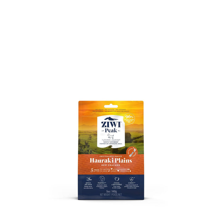 ZIWI PEAK AIR DRIED PROVENANCE DOG FOOD HAURAKI PLAINS 140 GM