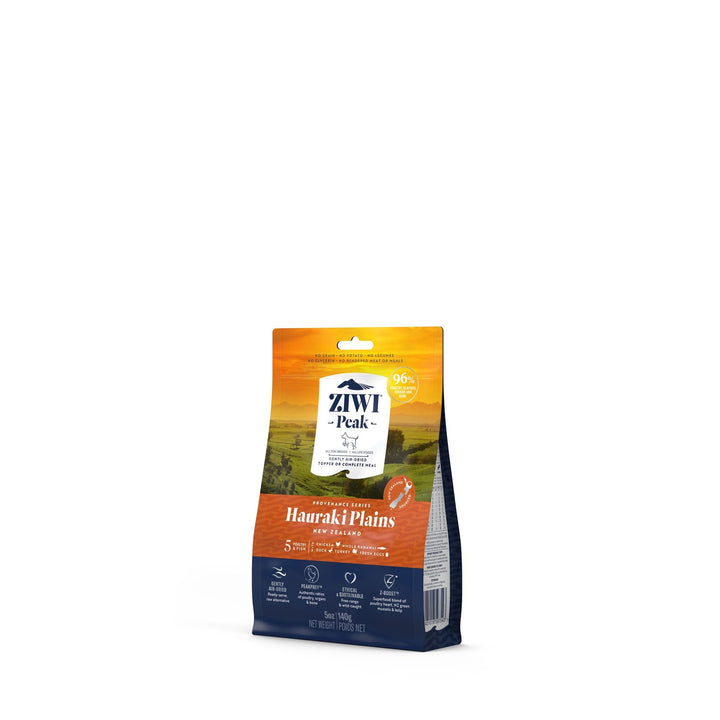 ZIWI PEAK AIR DRIED PROVENANCE DOG FOOD HAURAKI PLAINS 140 GM