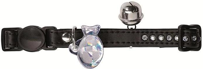 HUNTER INTERNATIONAL MODERN ART LUXUS CAT  COLLAR - BLACK