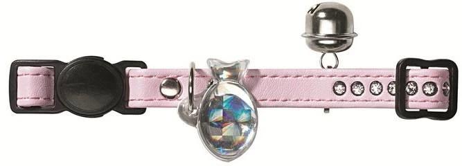 HUNTER INTERNATIONAL MODERN ART LUXUS CAT  COLLAR - PALE PINK