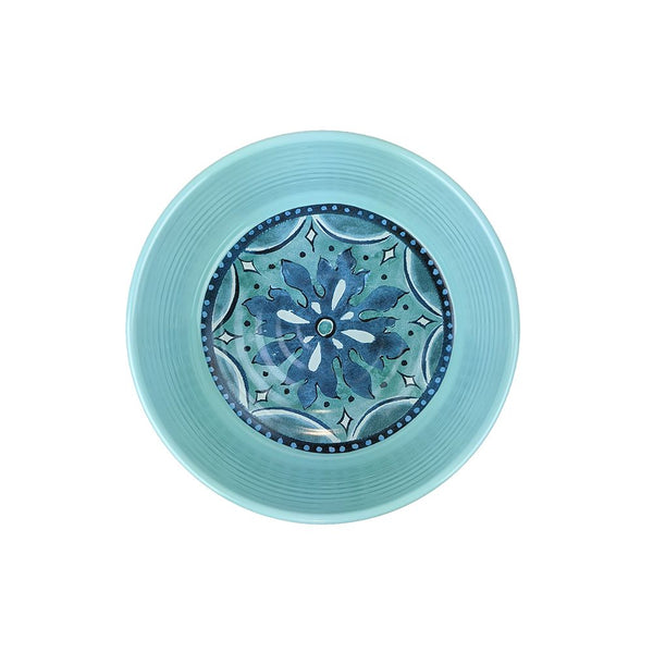 Barkley And Bella Fresco Dog/Cat Bowl  Small - Aqua