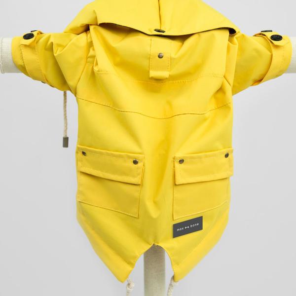 Maxbone Talon Dog Raincoat - Yellow