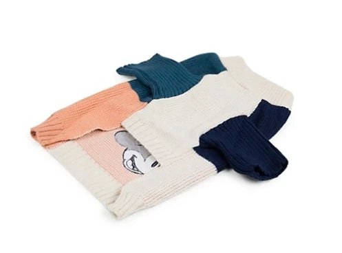 Disney x Maxbone Mickey Mouse Color Blocked Dog Jumper