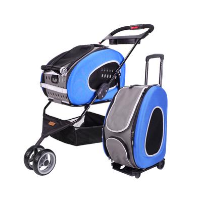 IBIYAYA EVA 5-IN-1 COMBO PET CARRIER ROYAL BLUE