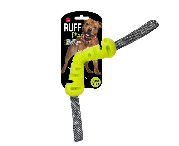 Ruff Play Fetch and Tug Dart - Green