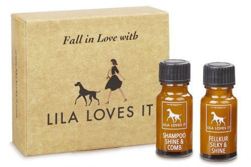 Lila Loves It Sample Set - Shampoo Shine & Comb and Silky & Shine Conditioner 10ml