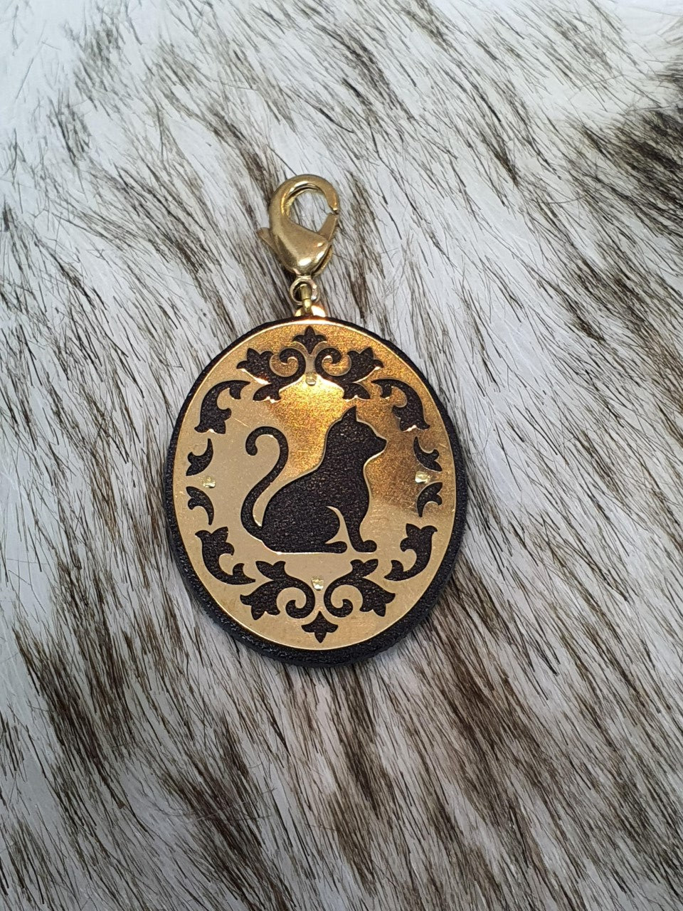 ID TAG - KITTINGHAM - INDIVIDUALLY HANDMADE BRASS CAT ID TAG