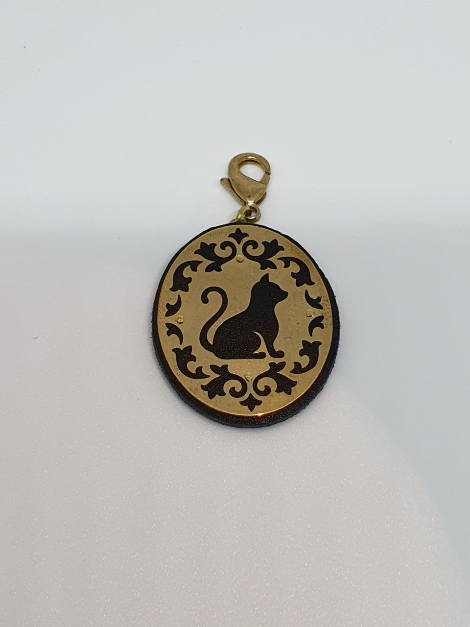 ID TAG - KITTINGHAM - INDIVIDUALLY HANDMADE BRASS CAT ID TAG