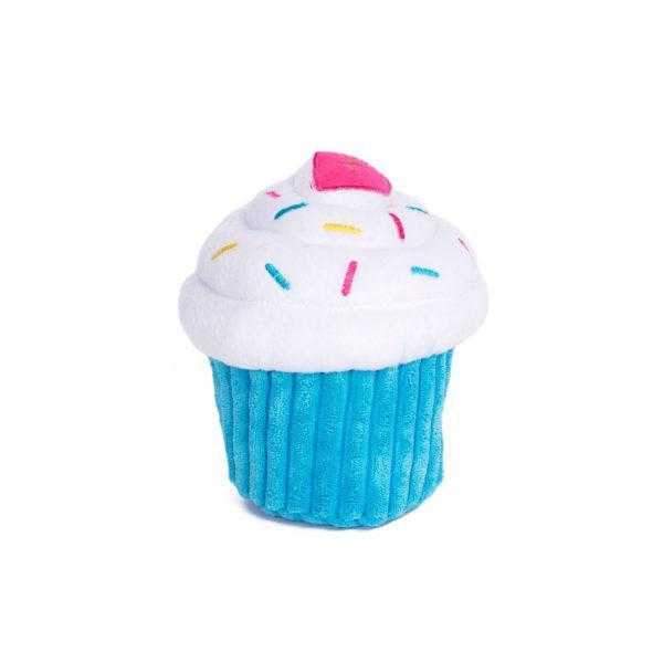 ZIPPYPAWS CUPCAKE BLUE DOG TOY